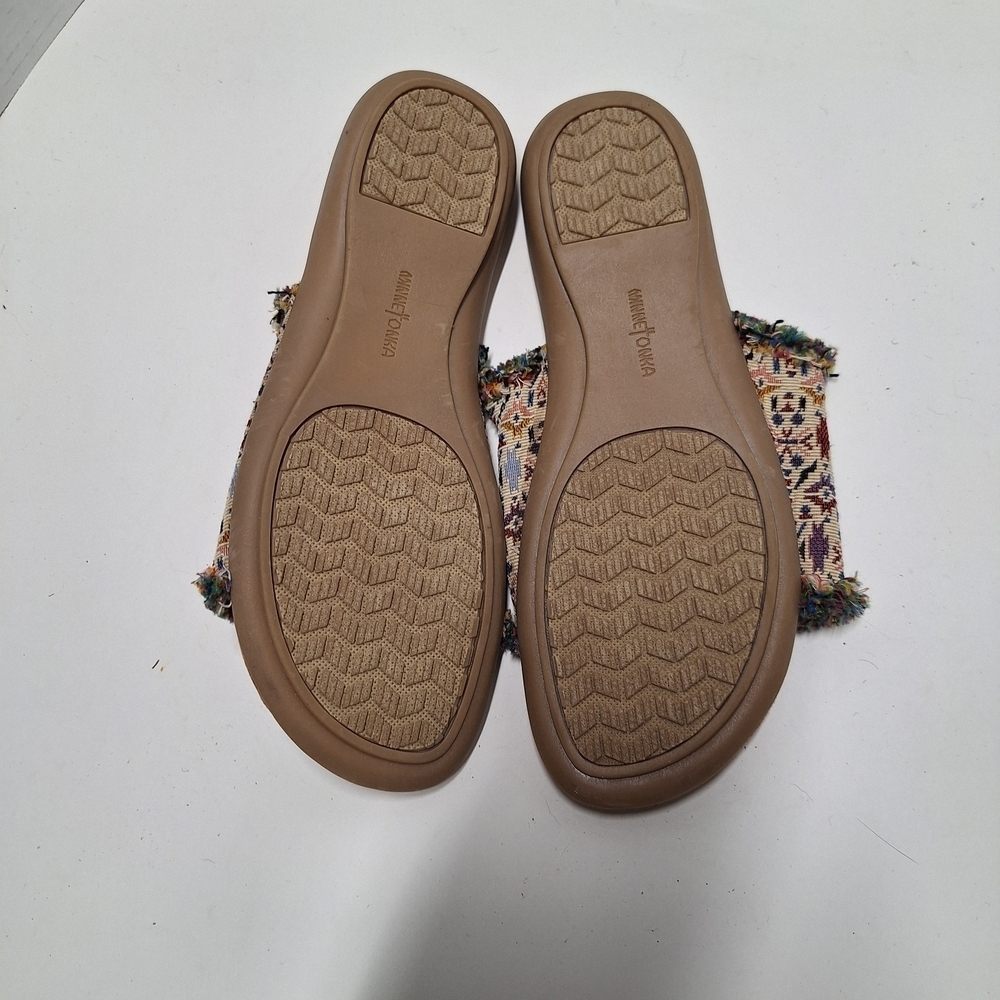 Minnetonka Colorful Patterned Slide Sandals - Picture 3 of 3